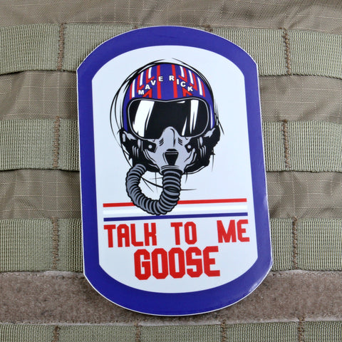 Talk To Me Goose Sticker
