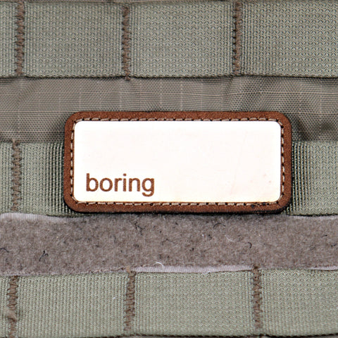 Boring Limited Edition Morale Patch