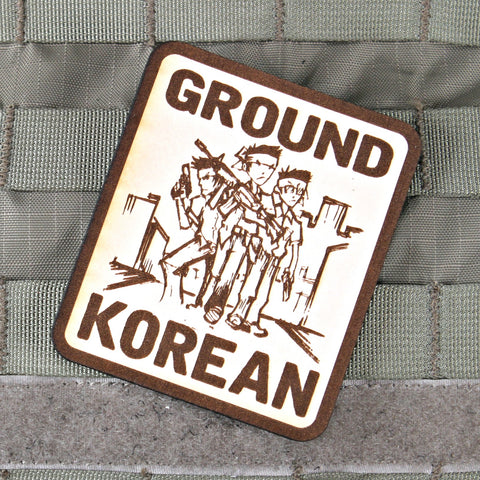 Ground Korean Limited Edition Series Morale Patch