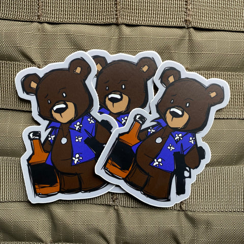 Creasy Bear Sticker