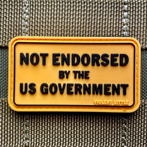 "Not Endorsed by the US Government" Morale Patch