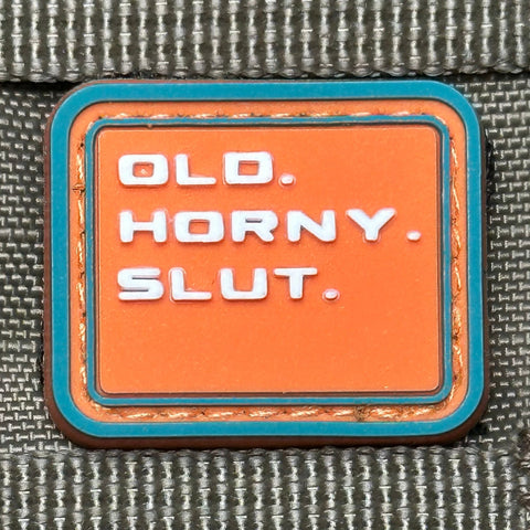 "Old Horny Slut" Patch