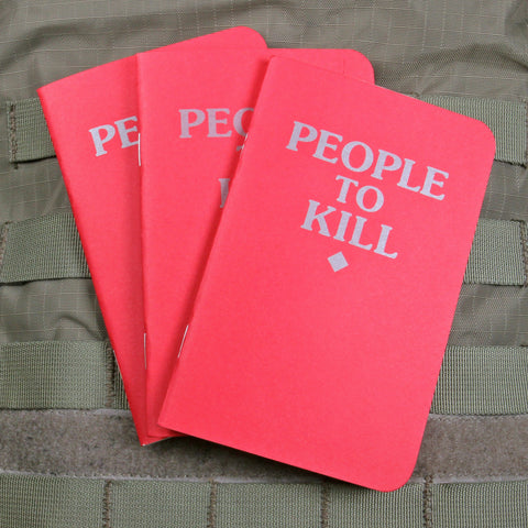 People To Kill Memo Books