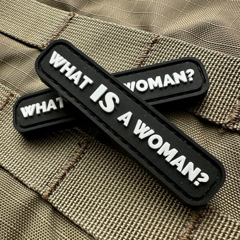 "What IS a woman?" Patch