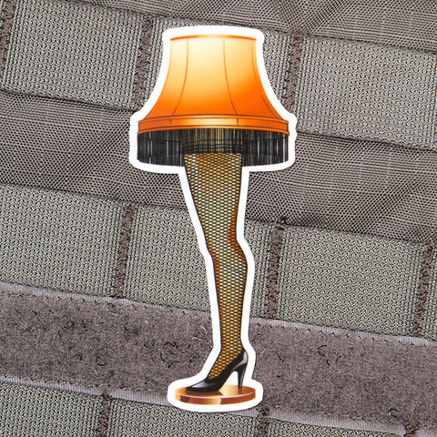 Fragile Leg Lamp Sticker