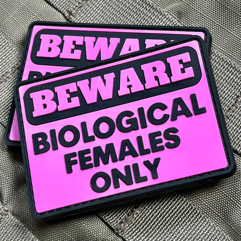 "Biological Females Only" Patch
