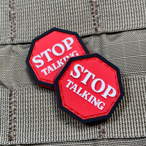 "Stop Talking" Patch