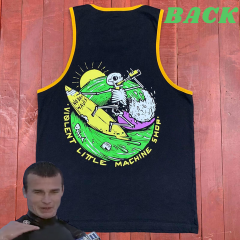 "No Bad Waves" Bro Tank