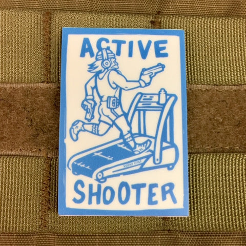 Active Shooter Sticker