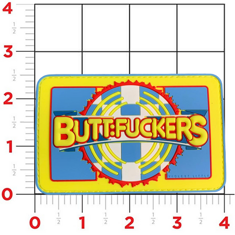 "BUTTFUCKERS" PVC Morale Patch