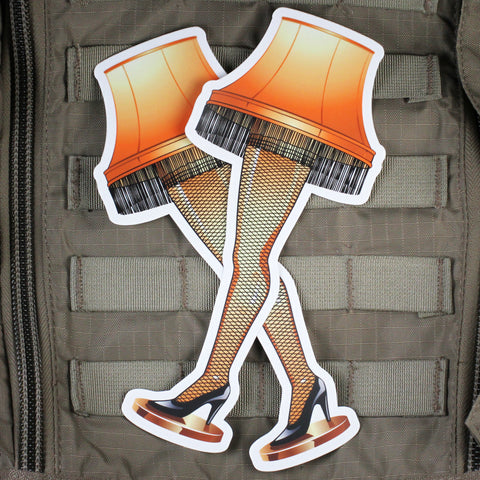 Fragile Leg Lamp Sticker