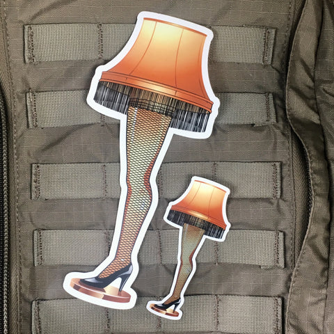 Fragile Leg Lamp Sticker