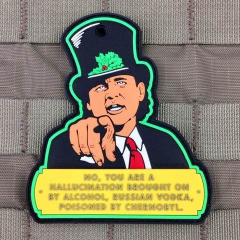 "You Are A Hallucination" Christmas Morale Patch