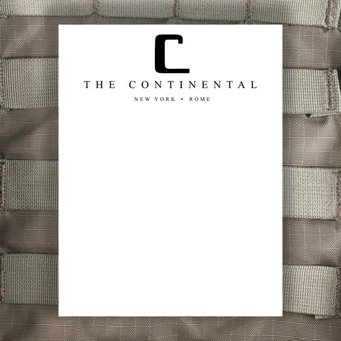 The Continental Hotel - Wick Notepad