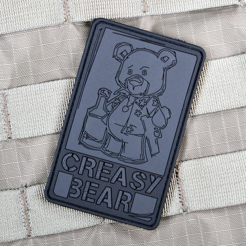 Creasy Bear Morale Patch blackout