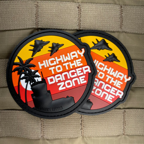 "Highway To The Danger Zone" PVC Patch