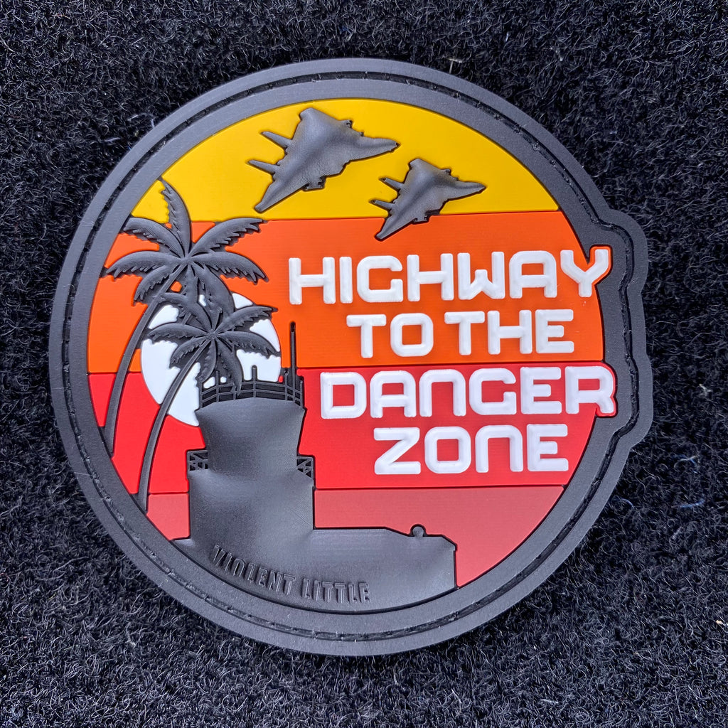 HIGHWAY TO THE DANGER ZONE PVC MORALE PATCH