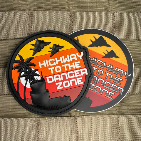 "Highway To The Danger Zone" Sticker