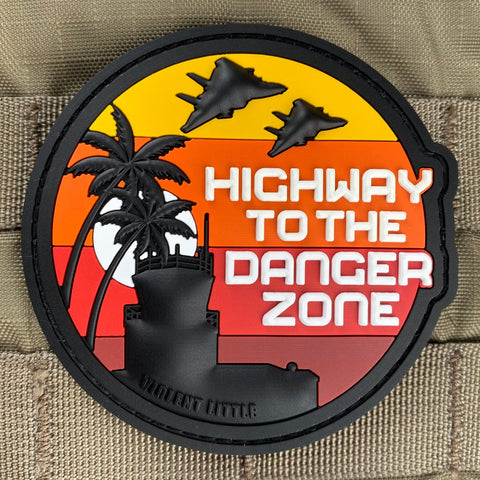 "Highway To The Danger Zone" PVC Patch