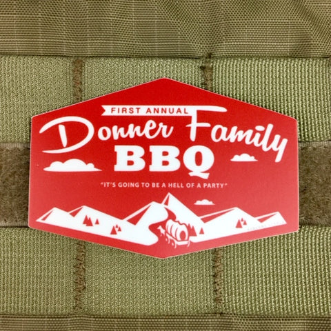 Donner Family BBQ Sticker