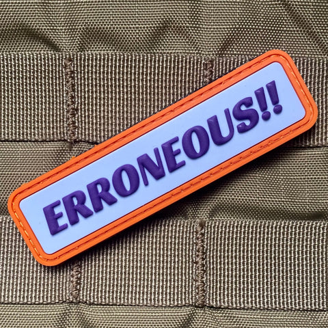 "Erroneous!!" Patch