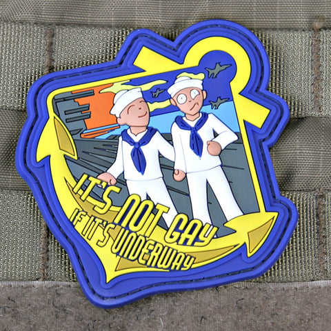 "It's Not Gay If It's Underway" Morale Patch