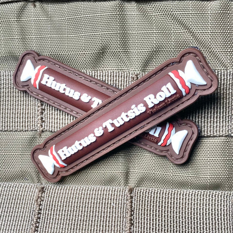 "Hutus & Tutsis Roll" Patch