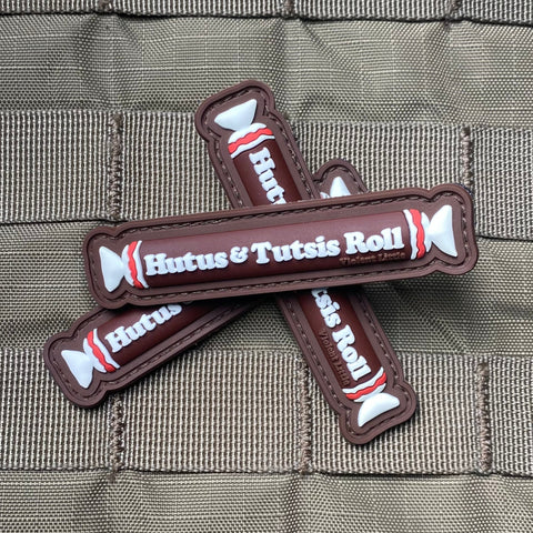 "Hutus & Tutsis Roll" Patch
