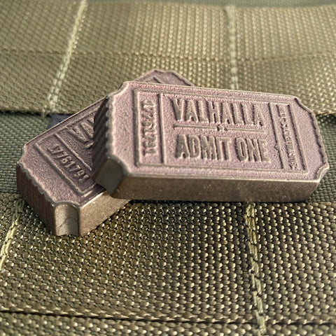 Valhalla Admit One Bronze Bar