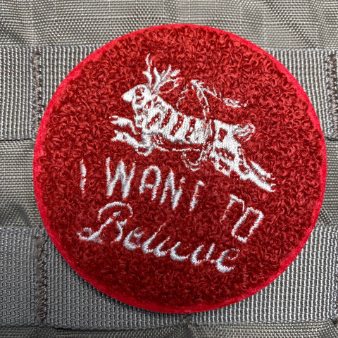 "I Want To Believe" Jackalope Morale Patch