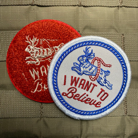 "I Want To Believe" Jackalope Morale Patch