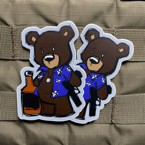 Creasy Bear Sticker