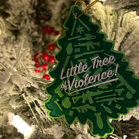 Little Tree Of Violence Christmas Morale Patch