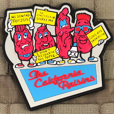 The California Raisins Morale Patch