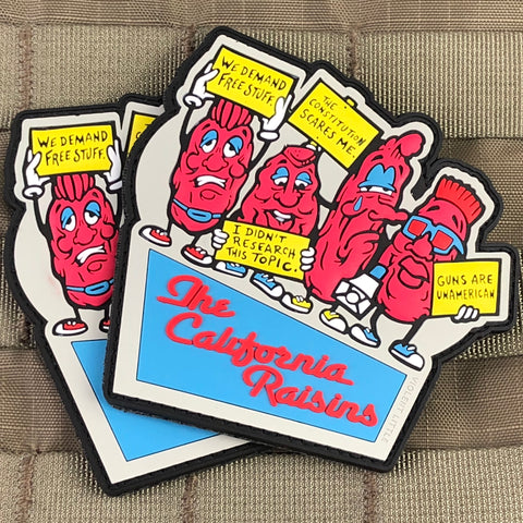 The California Raisins Morale Patch