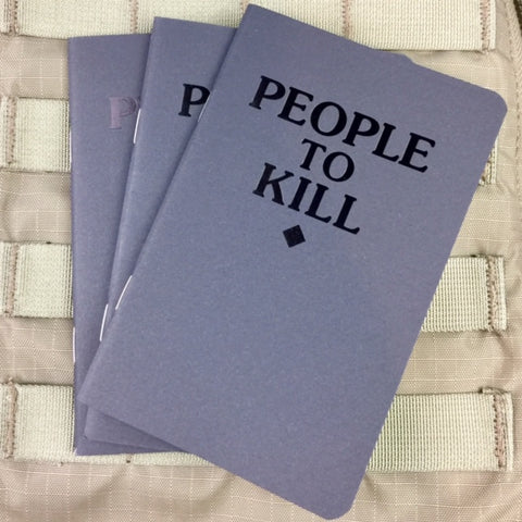 People To Kill Memo Books