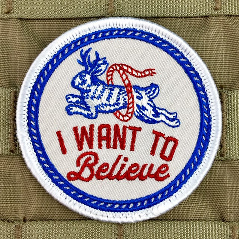 "I Want To Believe" Jackalope Morale Patch