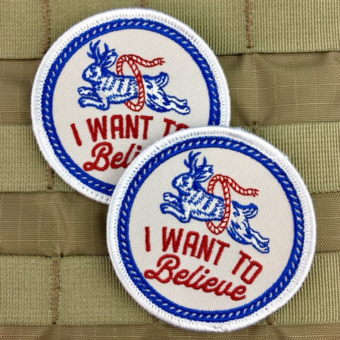 "I Want To Believe" Jackalope Morale Patch