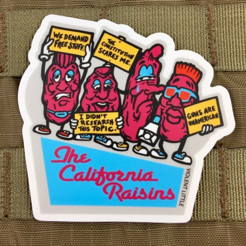 The California Raisins Sticker