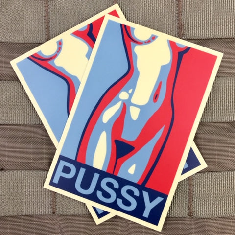 Pussy "Hope" Sticker
