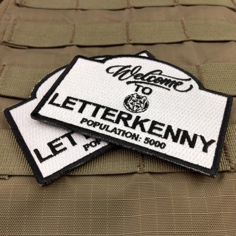 Welcome To Letter-kenny Morale Patch