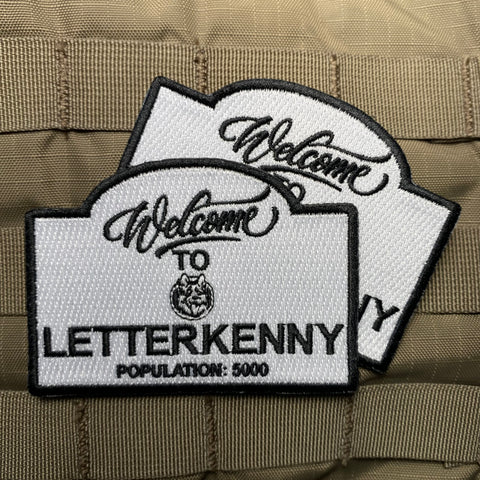 Welcome To Letter-kenny Morale Patch