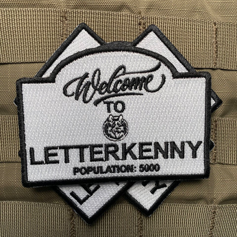 Welcome To Letter-kenny Morale Patch