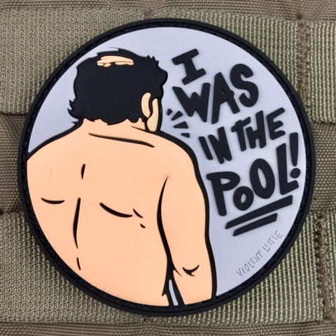 "I Was In The Pool" Shrinkage Morale Patch
