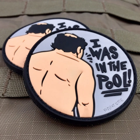 "I Was In The Pool" Shrinkage Morale Patch