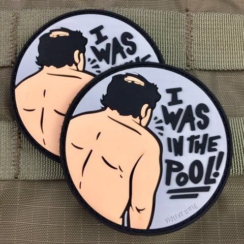 "I Was In The Pool" Shrinkage Morale Patch