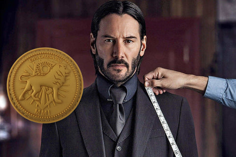 John Wick Gold Coin Morale Patch Set