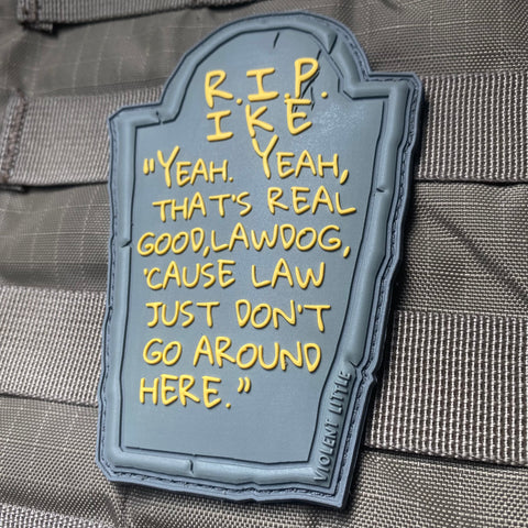 Ike Lawdog Tombstone Patch