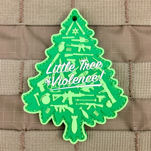 Little Tree Of Violence Christmas Morale Patch