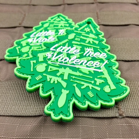 Little Tree Of Violence Christmas Morale Patch